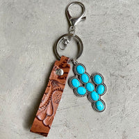 Turquoise Key Chain