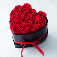 Eternal Rose Gift Box , Forever Rose. Handmade real flowers