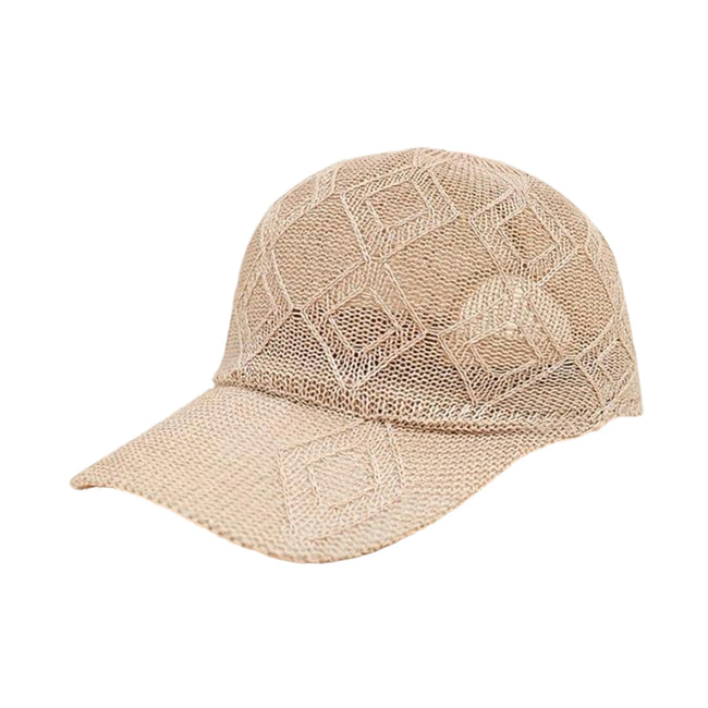 Women Baseball Cap Solid Color Breathable and Trendy