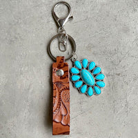 Turquoise Key Chain