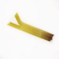 Steel straws